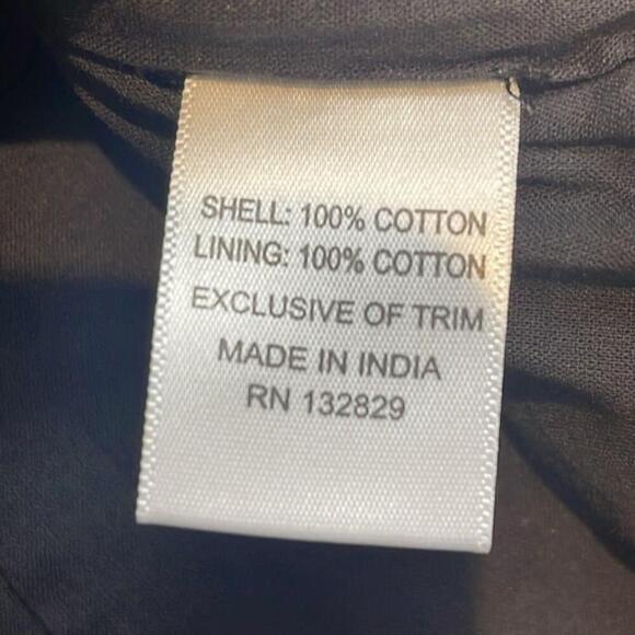 LOVERS + FRIENDS Lulu Mirror Ruffle Black Mini Dress Size Medium New - Picture 10 of 10